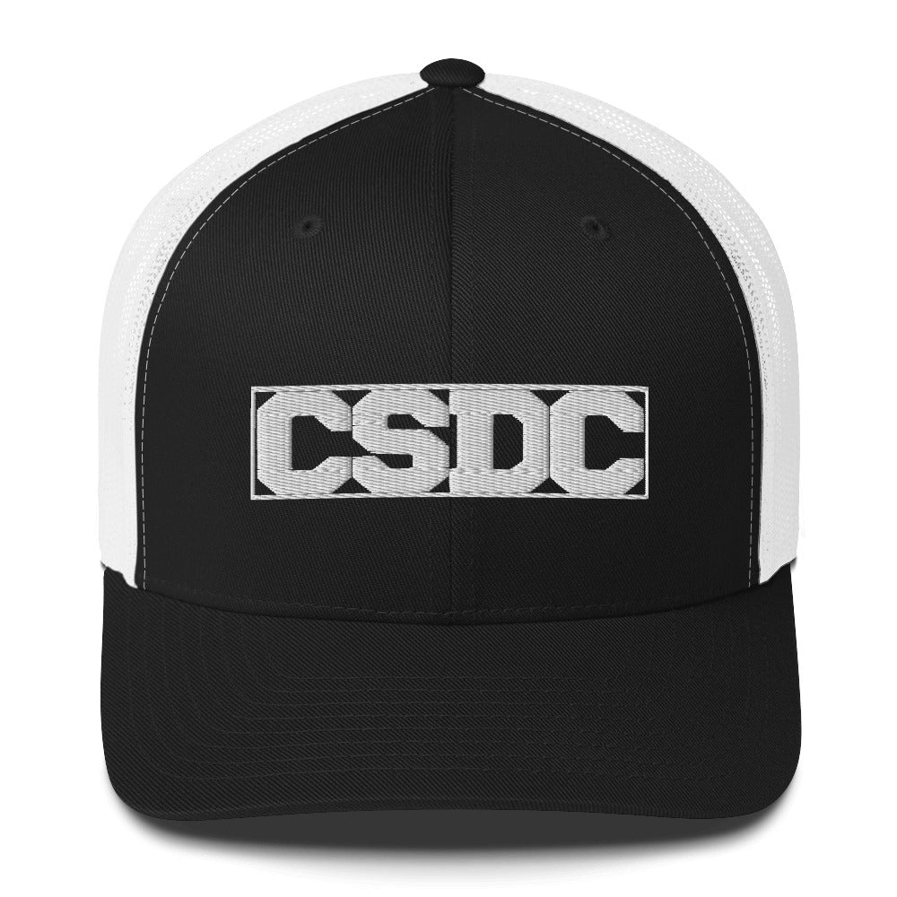 CSDC Long Logo Trucker Hat